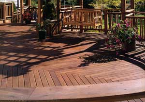 cedar decking